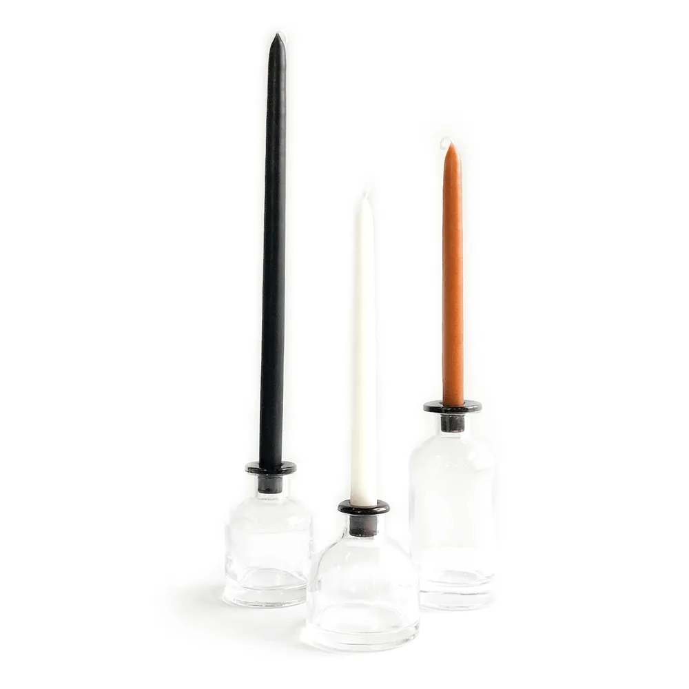 10" Skinny Tapered Candles - Grassy