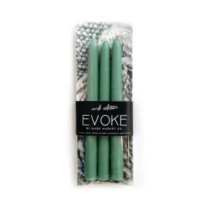 10" Skinny Tapered Candles - Grassy