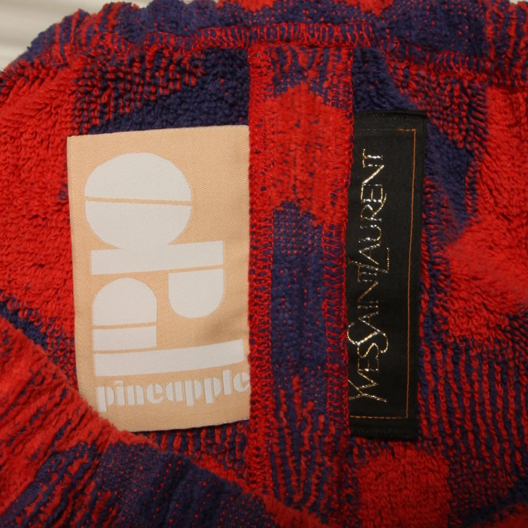 80's YSL Two Piece Towel Ensemble - M