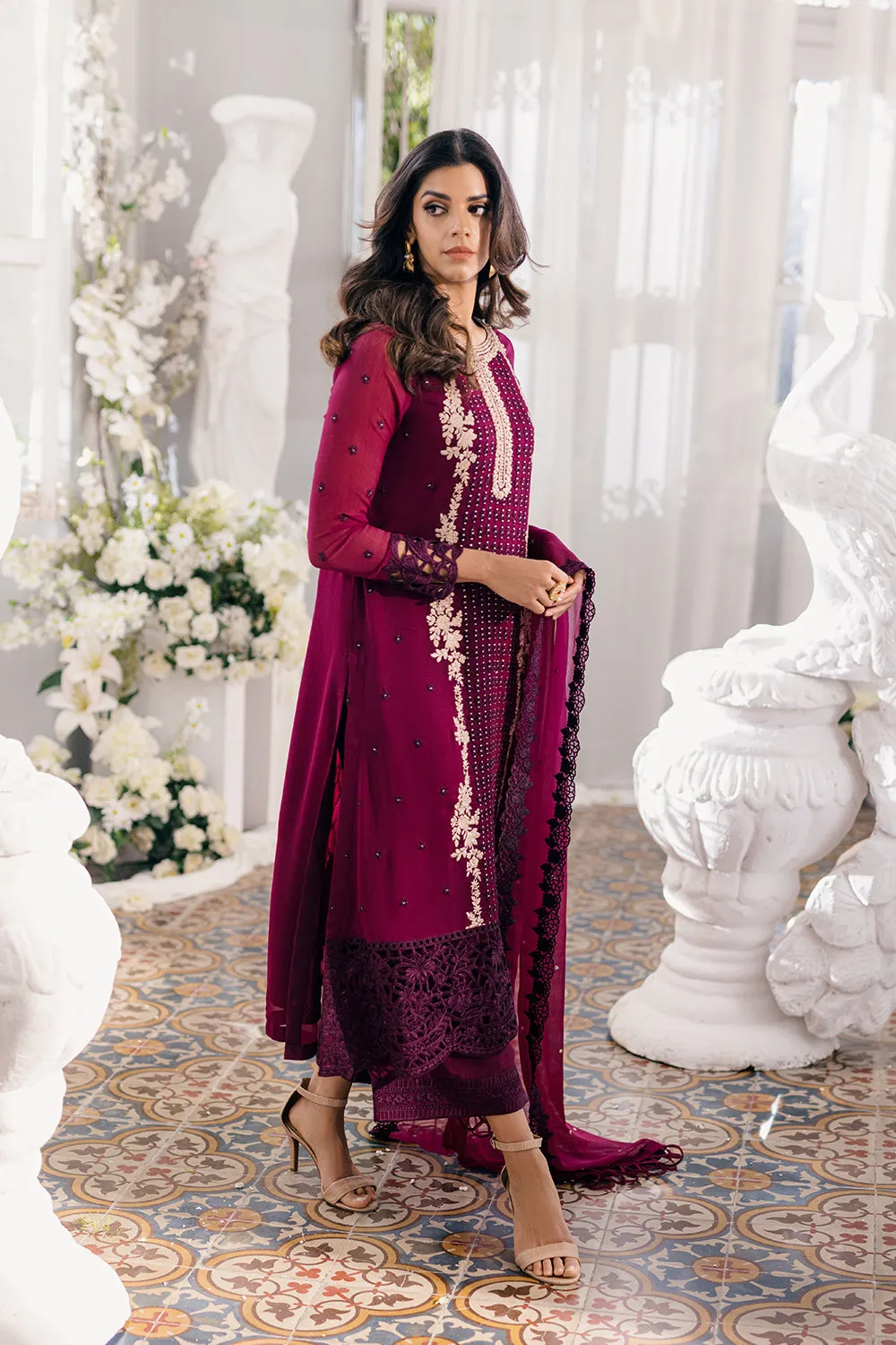 Azure Ensembles Festive Formals – Merlot Muse