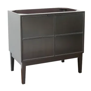 Bellaterra 36" Single Vanity Cappuccino Finish Cabinet Only 400503-CP