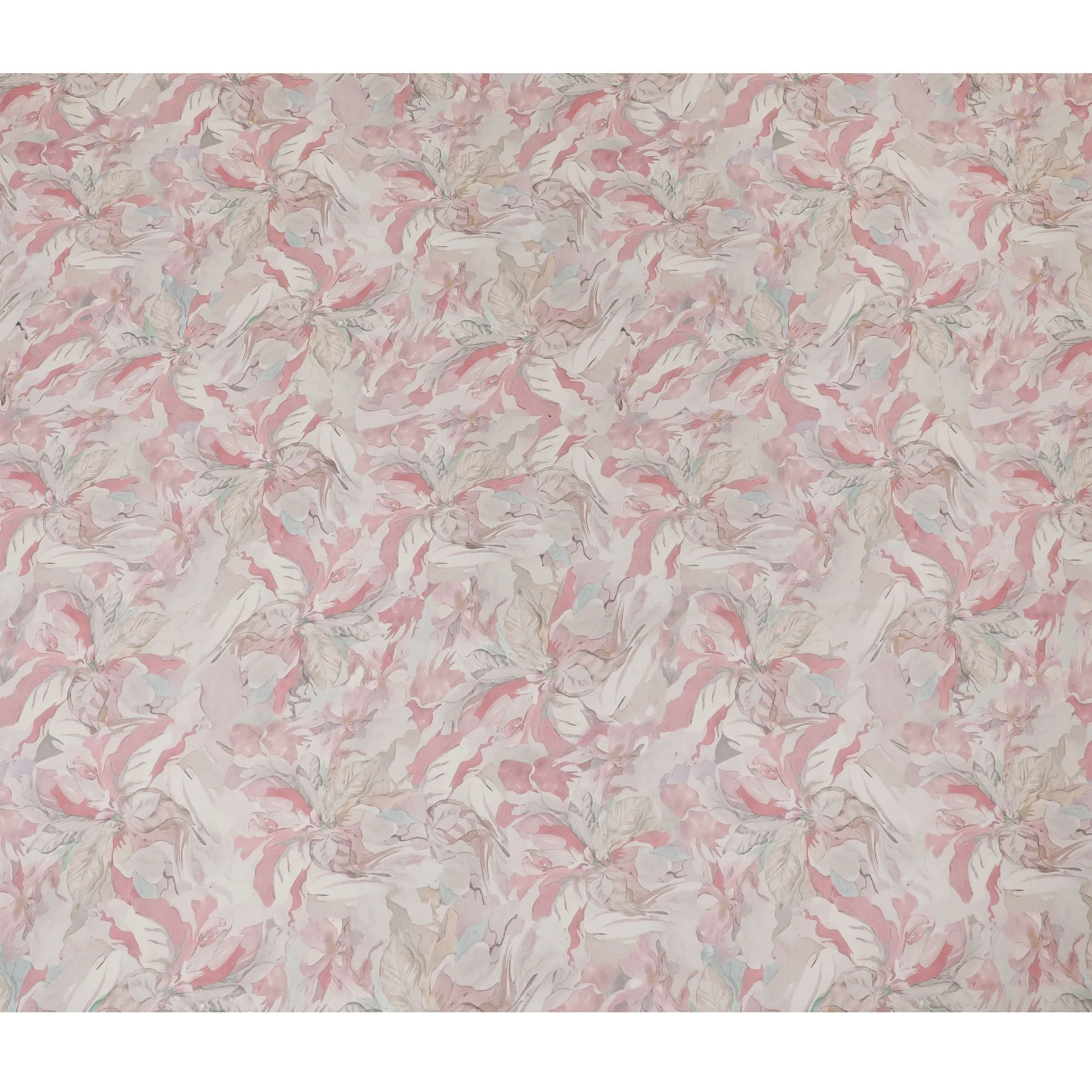 Blossom Whispers Viscose Crepe Fabric - 110cm Wide, Subtle Elegance, Online Purchase-D18104