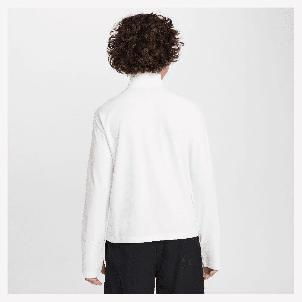 Boy`s Dri-Fit Multi Long Sleeve Half Zip Tennis Top