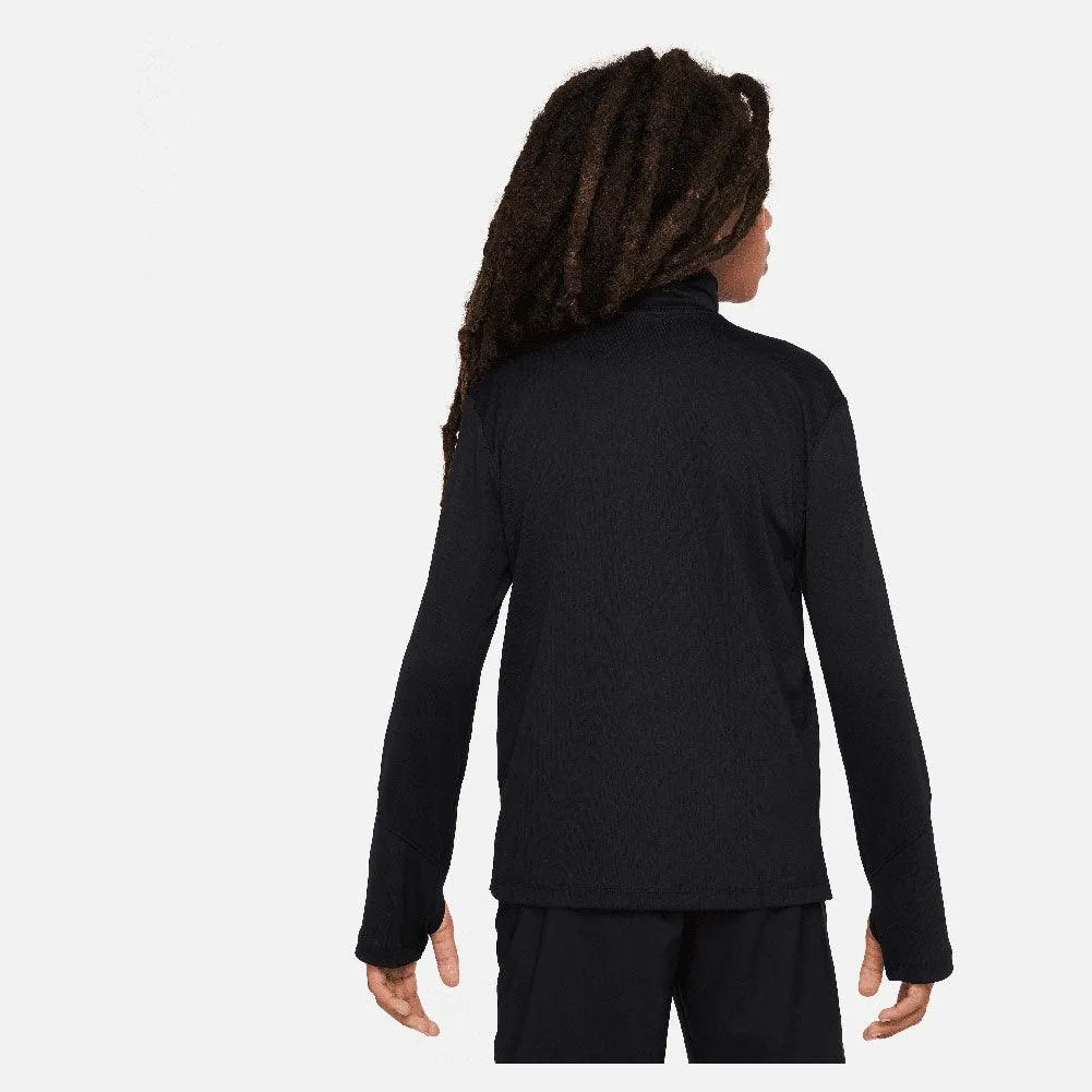 Boy`s Dri-Fit Multi Long Sleeve Half Zip Tennis Top