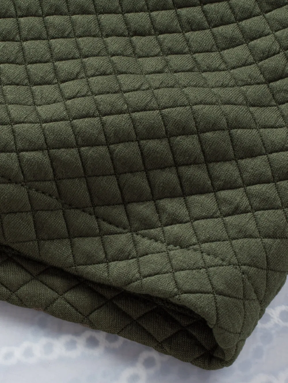 Casual Quilted Overshirt