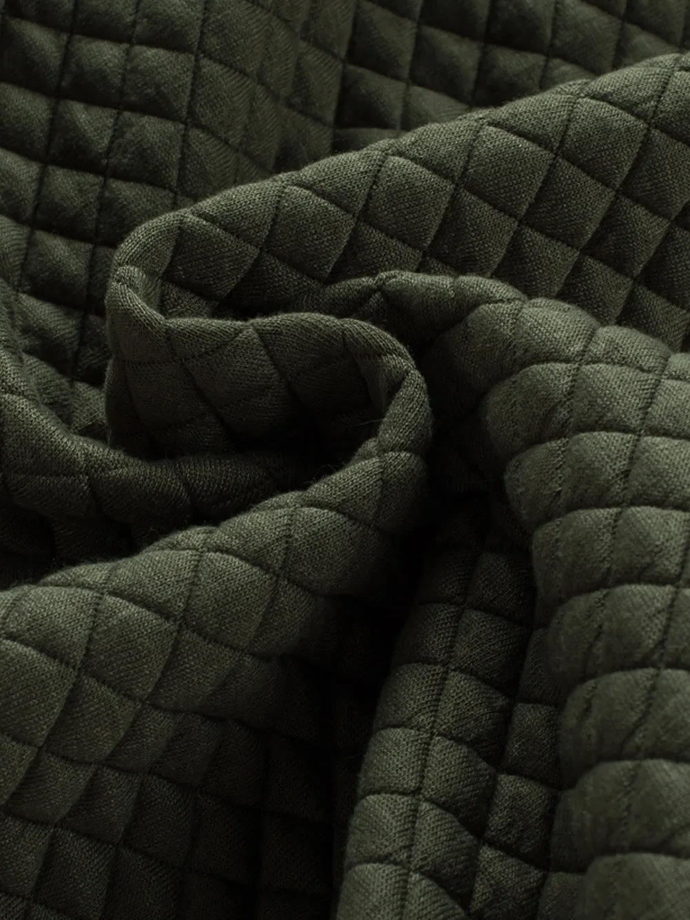 Casual Quilted Overshirt