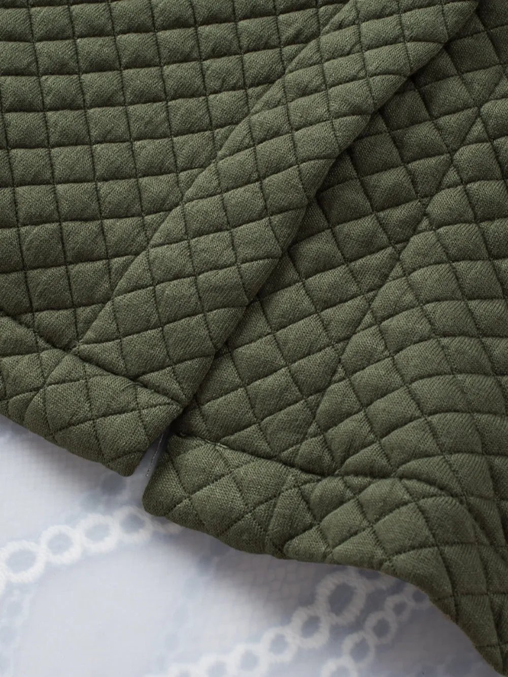 Casual Quilted Overshirt