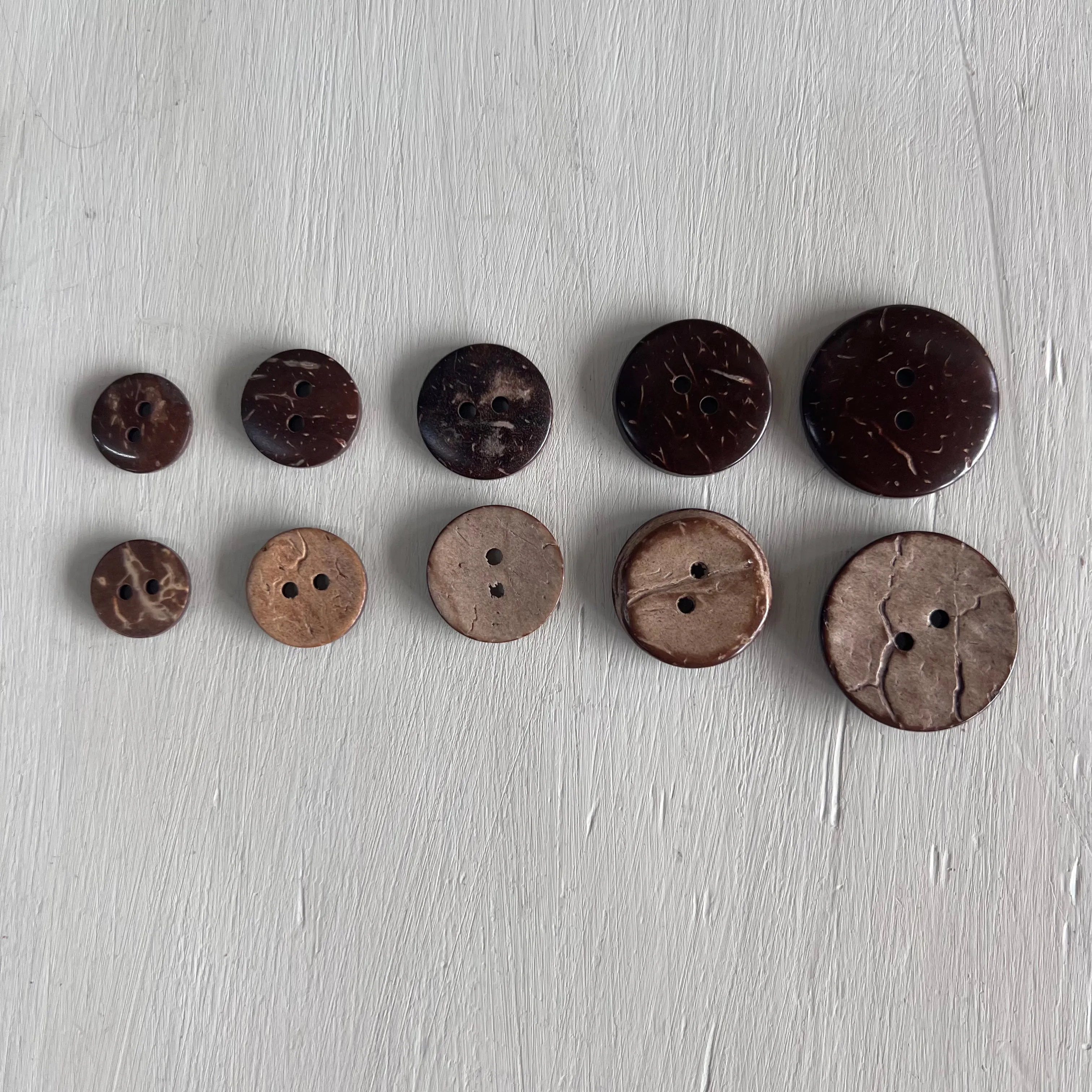 Coconut Shell Buttons