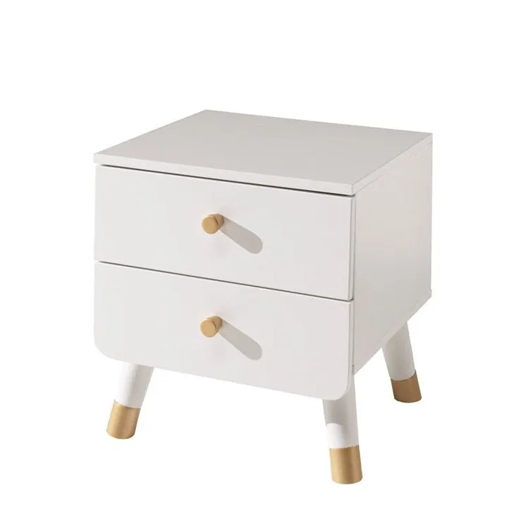 Combinaison Lit Billy Blanc, Armoire & Table de Chevet