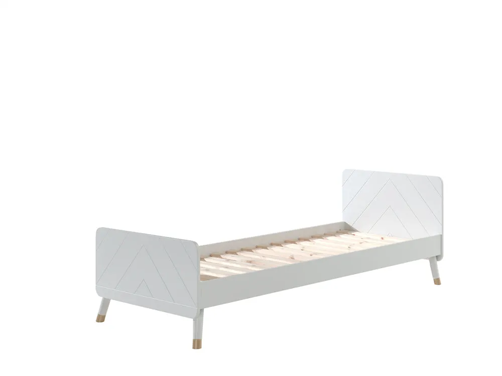 Combinaison Lit Billy Blanc, Armoire & Table de Chevet
