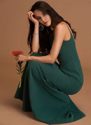 Dresses Stretch Formal Dresses Crepe Sheath V-Neck Meghan