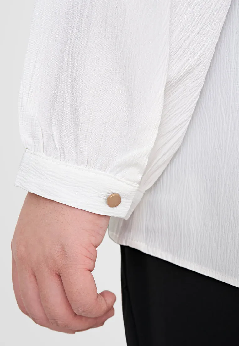 Evelyn Embroidery Sleeve Blouse