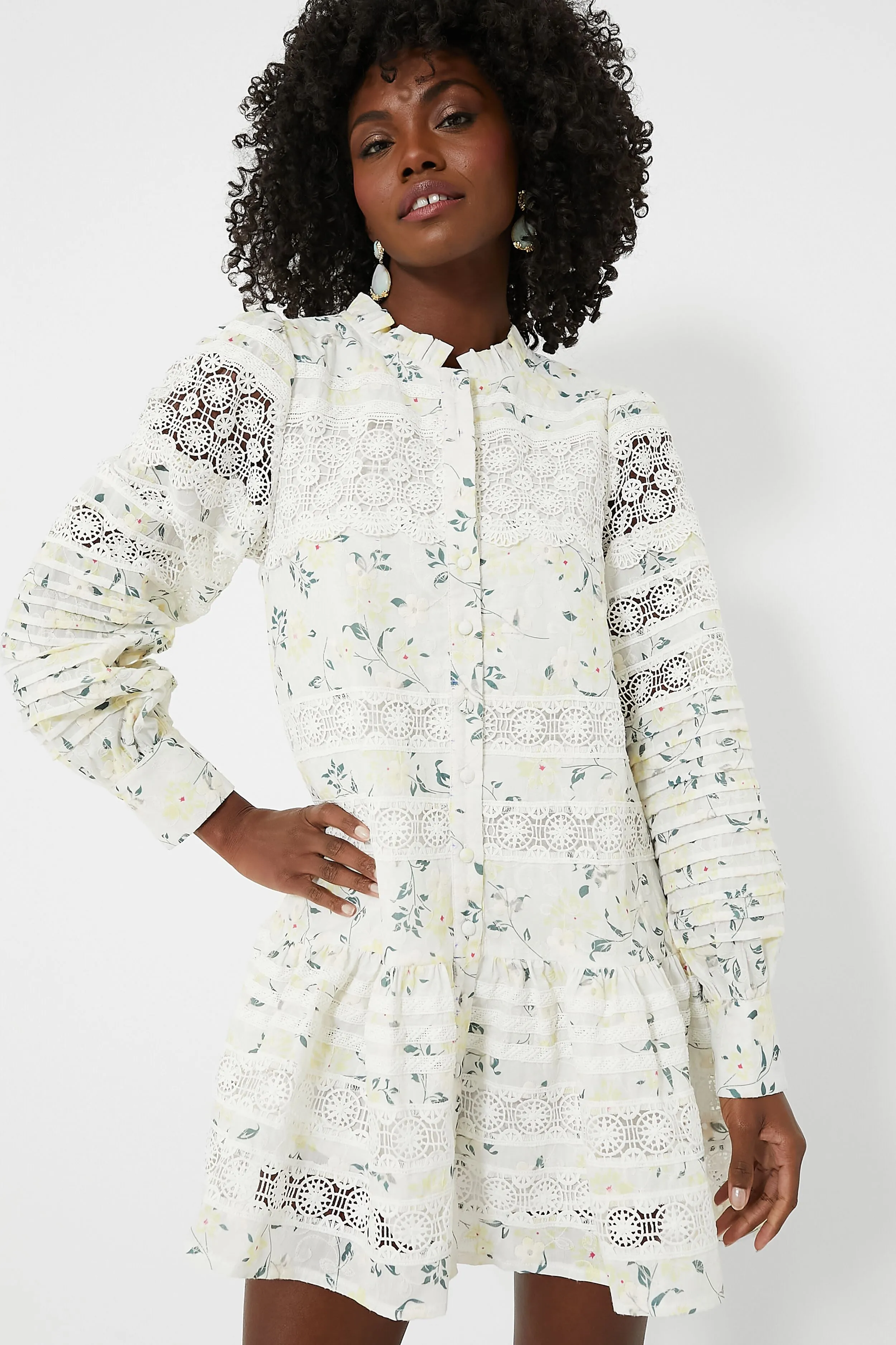 Exclusive Yellow Lou Lou Mini Dress