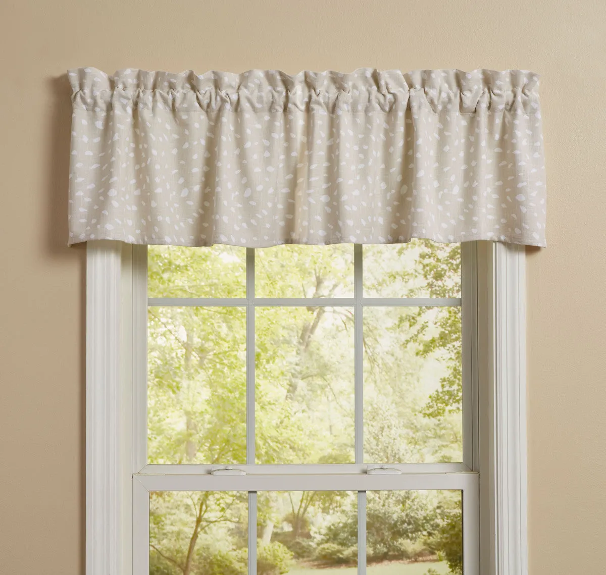 Fawn Shower Curtain and Window Valance