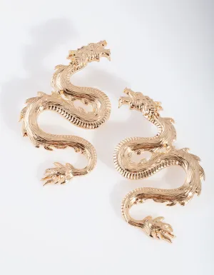 Fiery Dragon Earrings