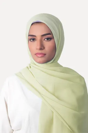 Georgette Hijab - Lemon