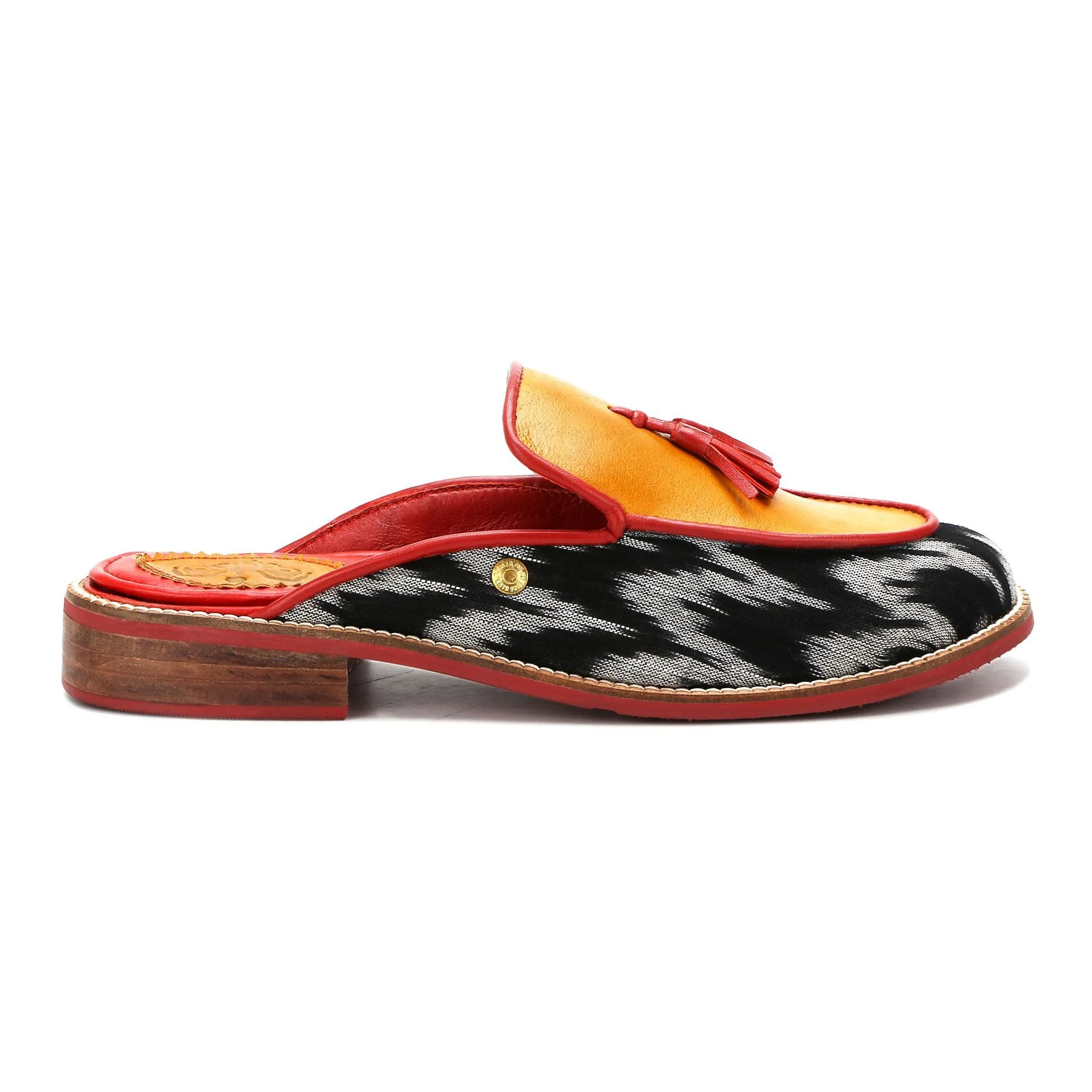 Ikat Mule_ for Women – Mustard (discontinued)