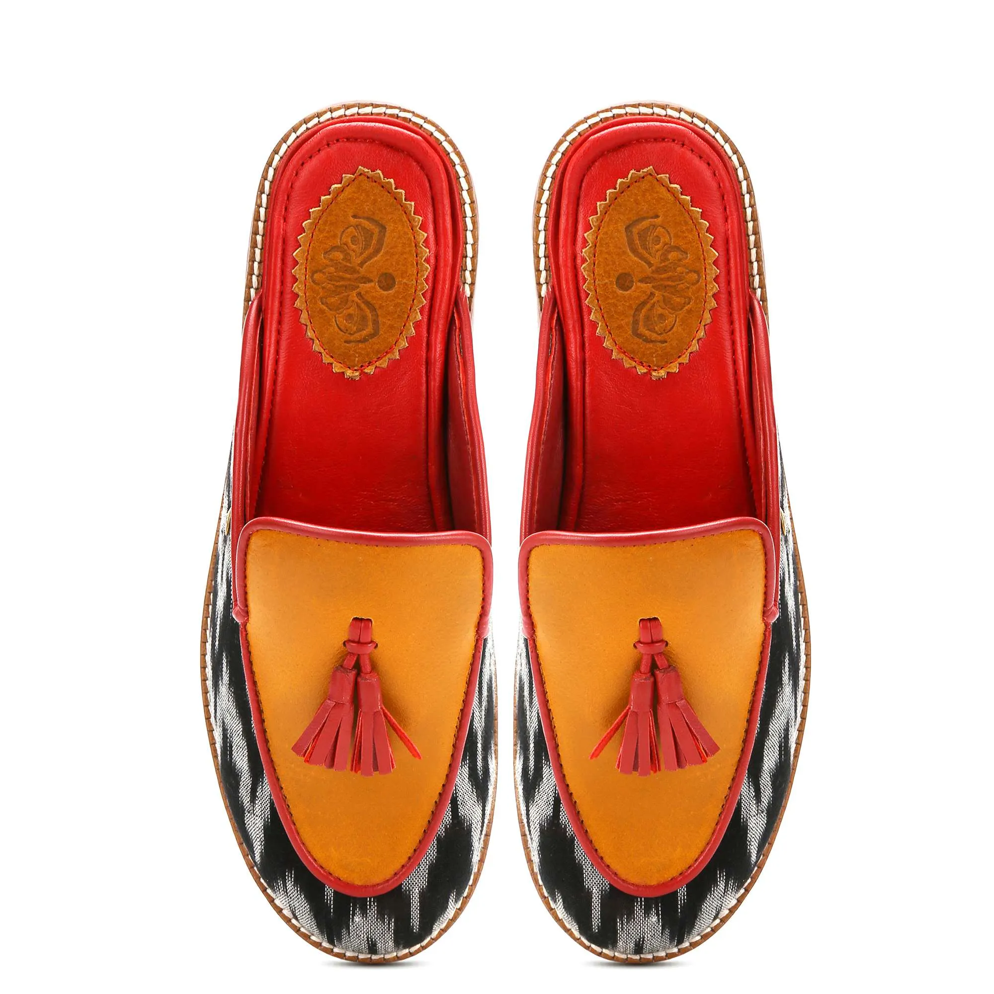 Ikat Mule_ for Women – Mustard (discontinued)