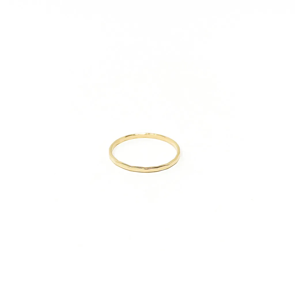 Iris Impressions Rings | Gold