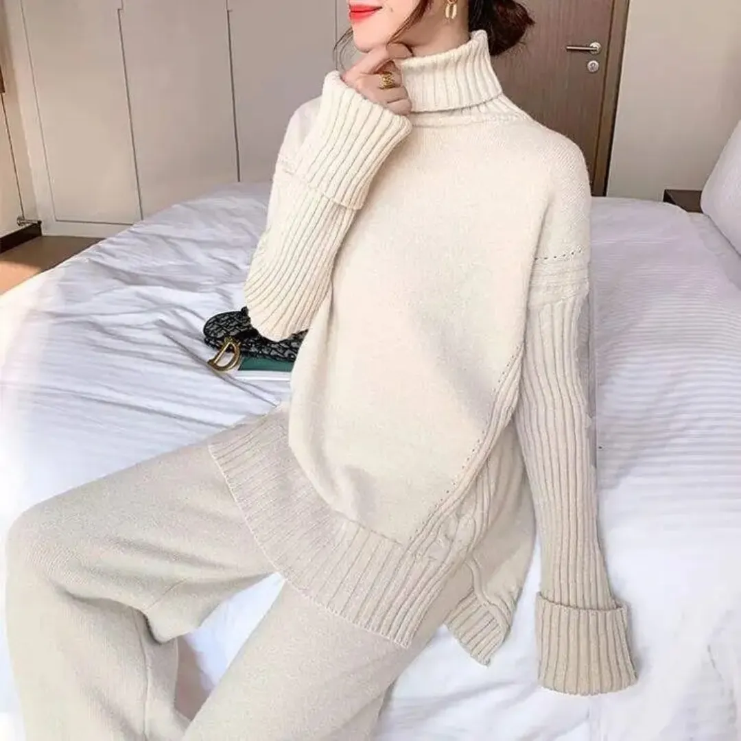 Jizelle Knitted Set | Nice & Warm & Stylish