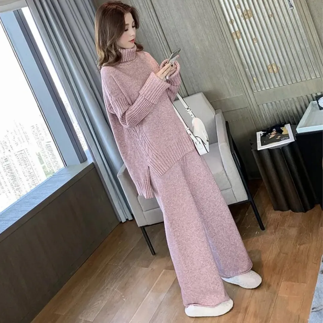 Jizelle Knitted Set | Nice & Warm & Stylish