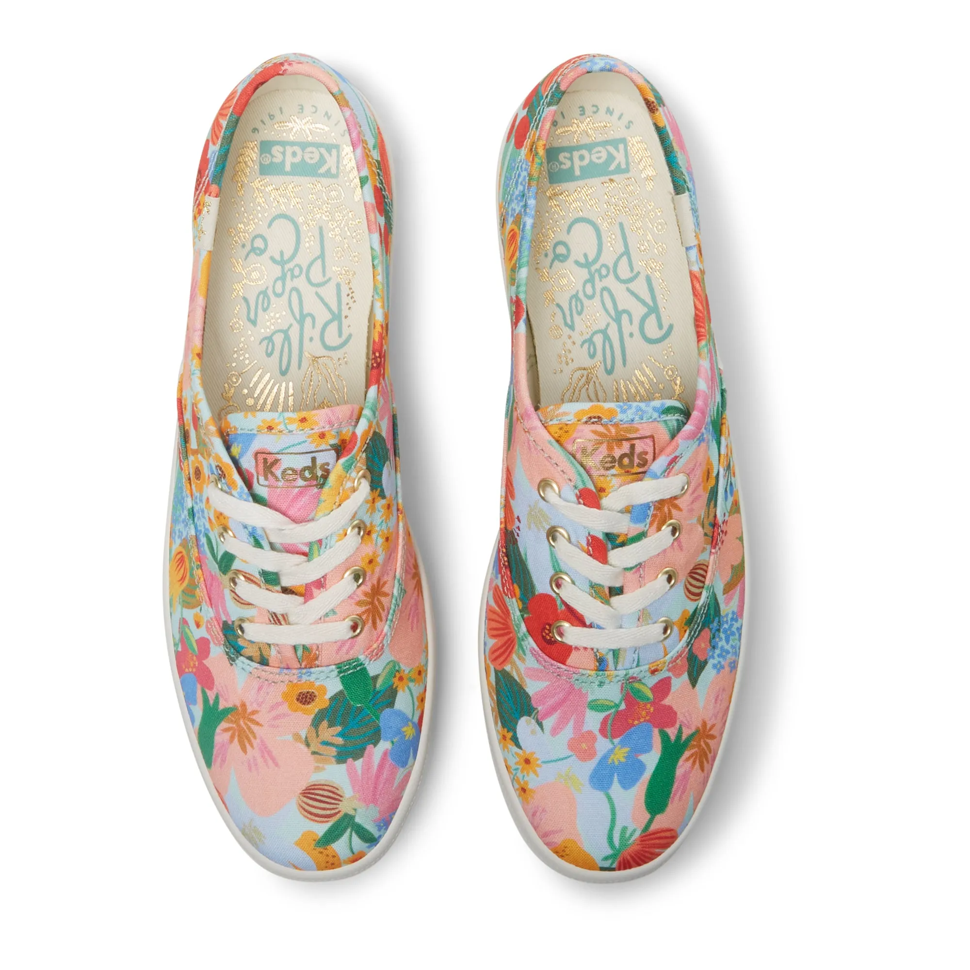 Keds x Rifle Paper Co Women's Champion Sicily Blue/Multi (WF67284)