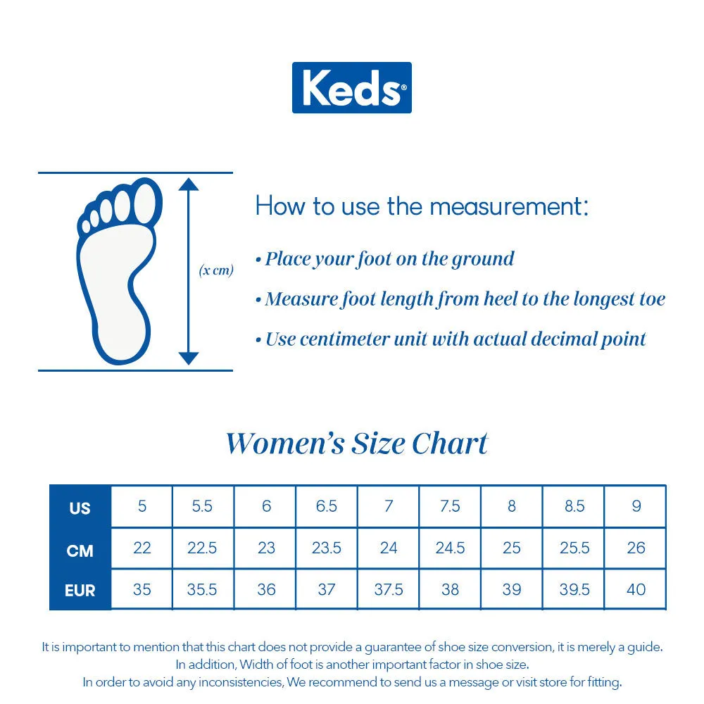 Keds x Rifle Paper Co Women's Champion Sicily Blue/Multi (WF67284)