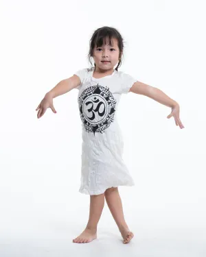 Kids Infinitee Om Dress in White