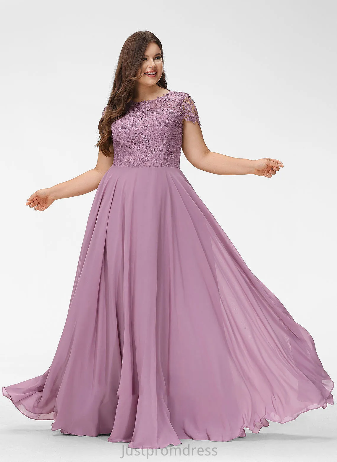 Length Pockets ScoopNeck Neckline Embellishment Floor-Length A-Line Silhouette Fabric Presley A-Line/Princess Scoop Bridesmaid Dresses