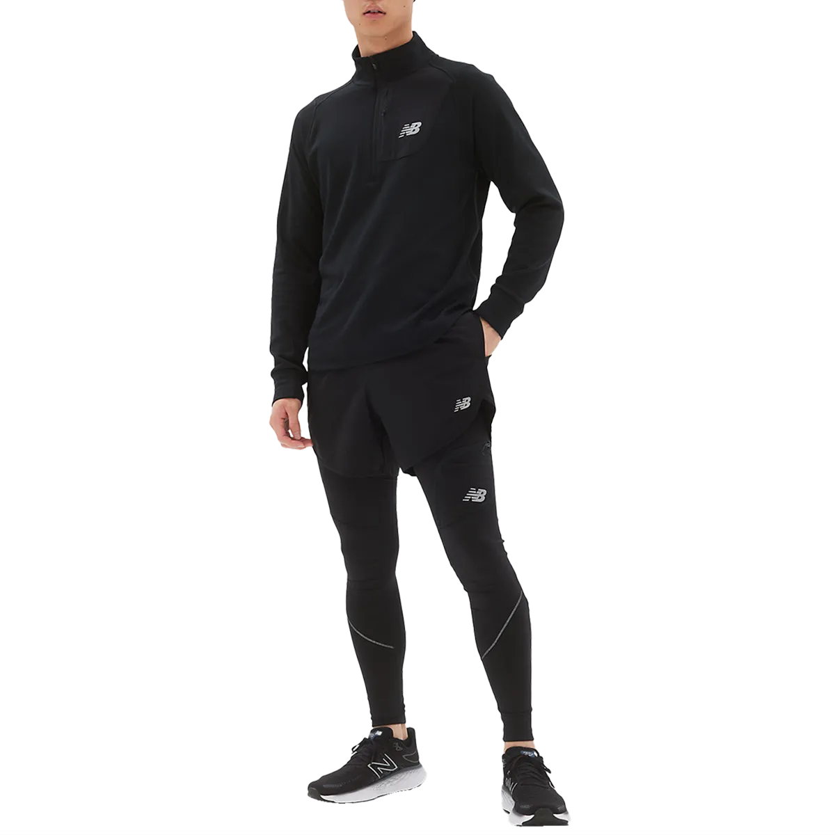 Men's NB Heat Grid 1/2 Zip