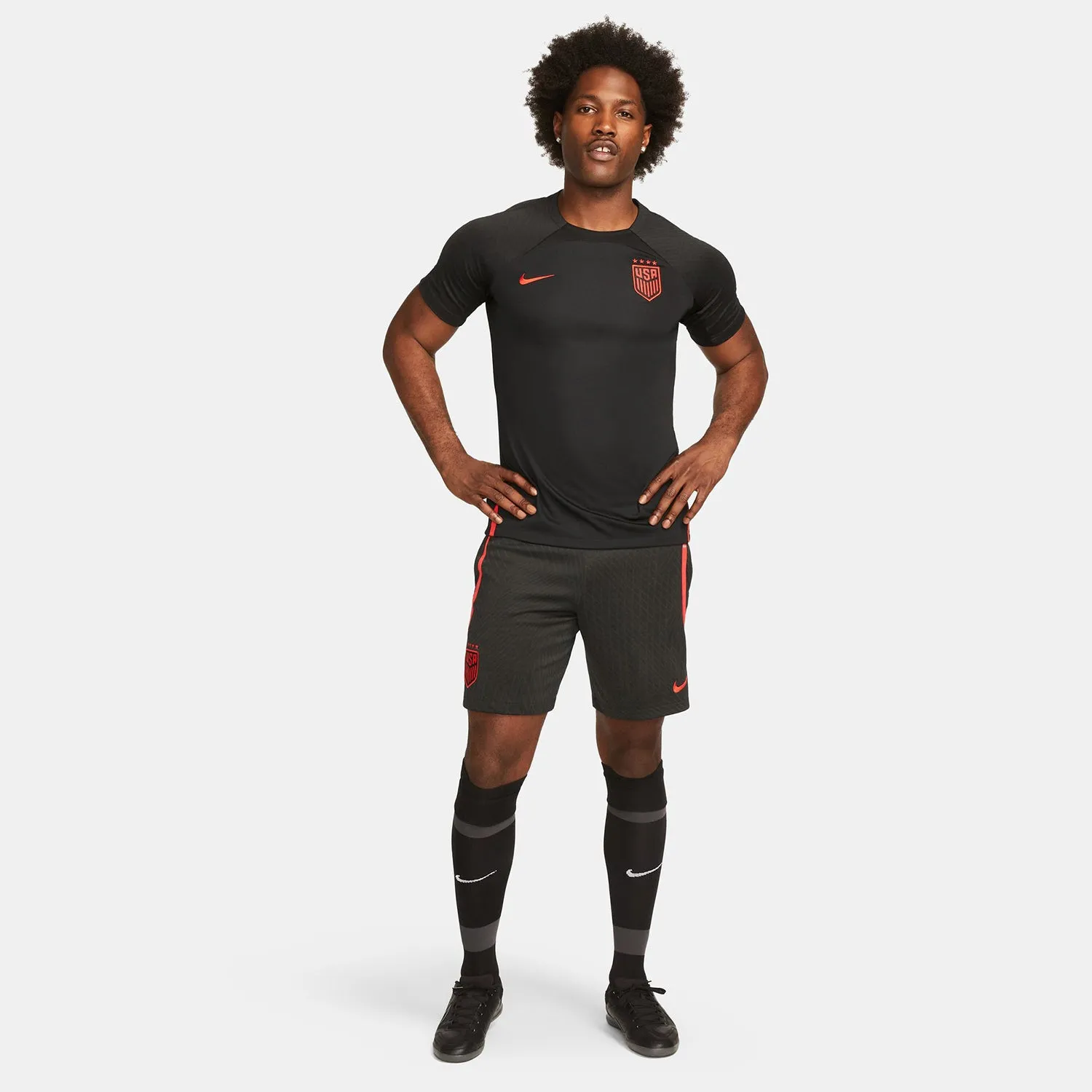 Men's Nike USWNT Strike Black Training Jersey