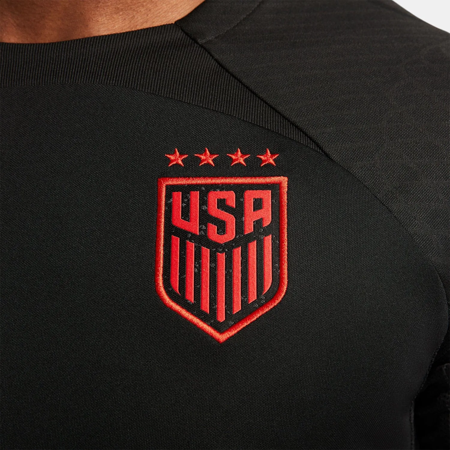 Men's Nike USWNT Strike Black Training Jersey