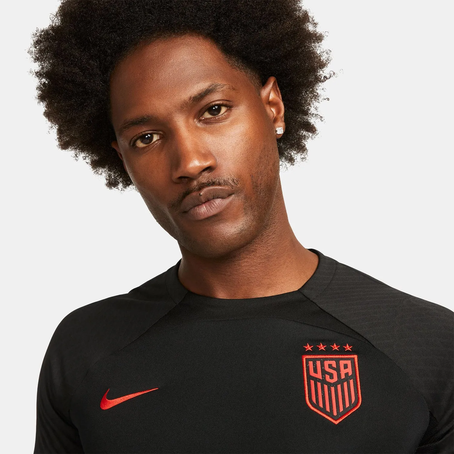 Men's Nike USWNT Strike Black Training Jersey