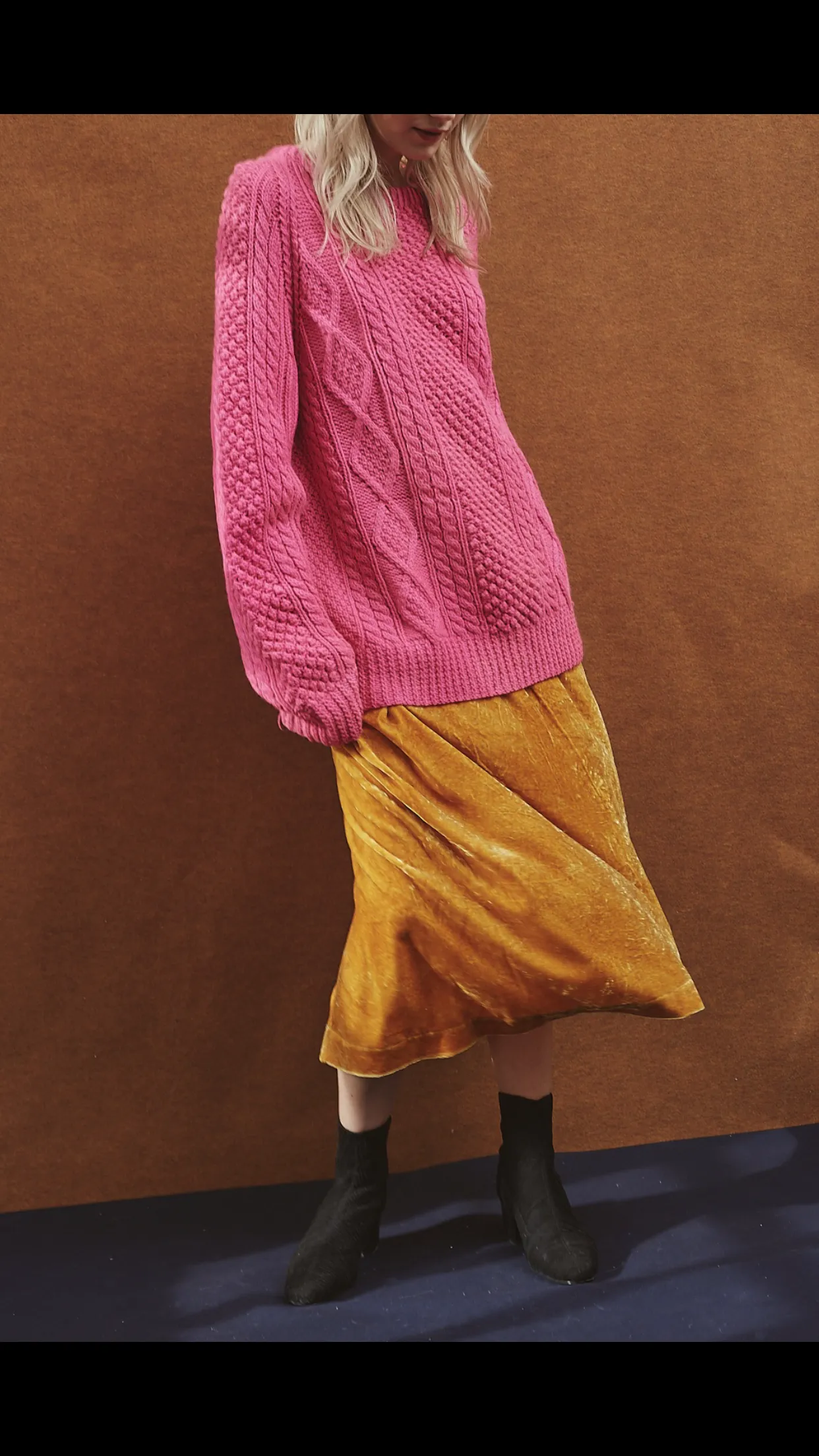 Mid Length Skirt