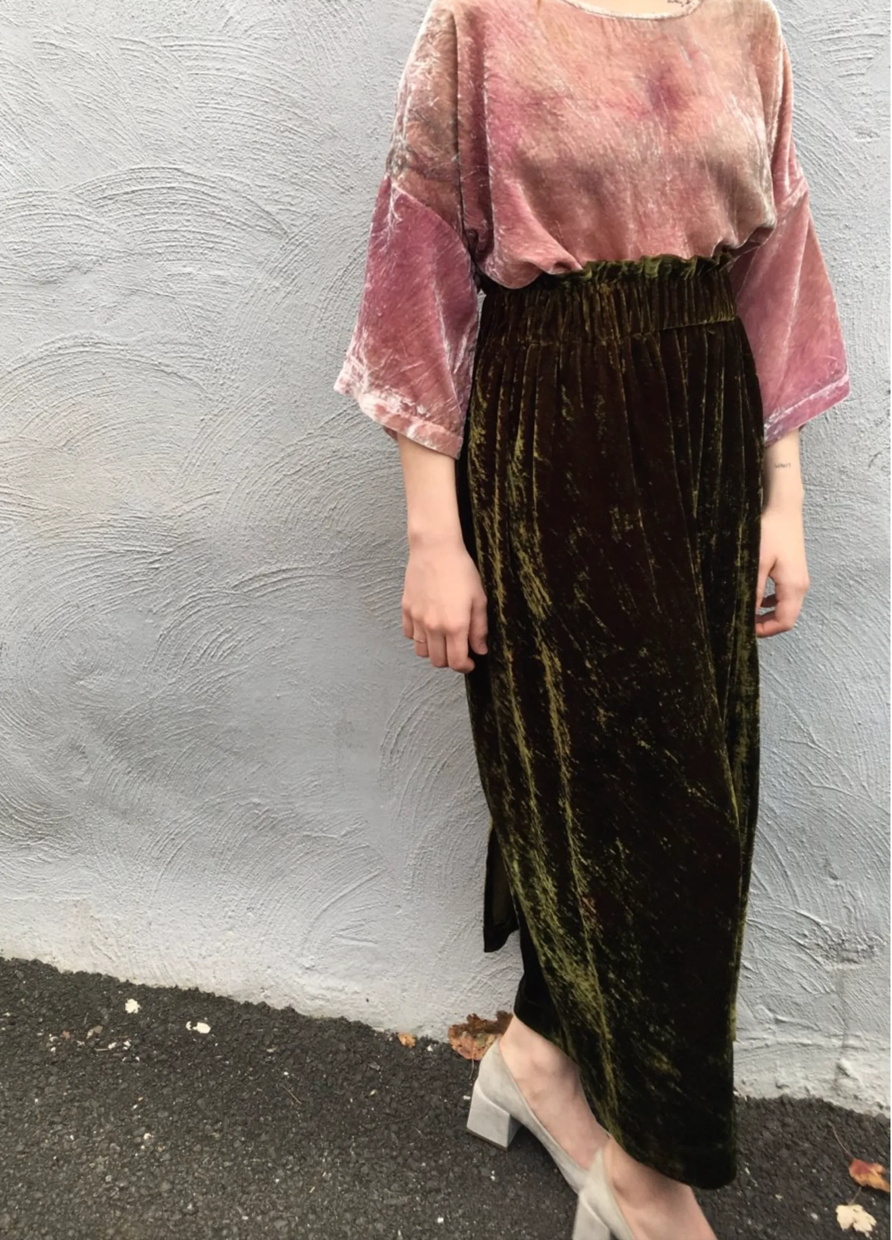 Mid Length Skirt