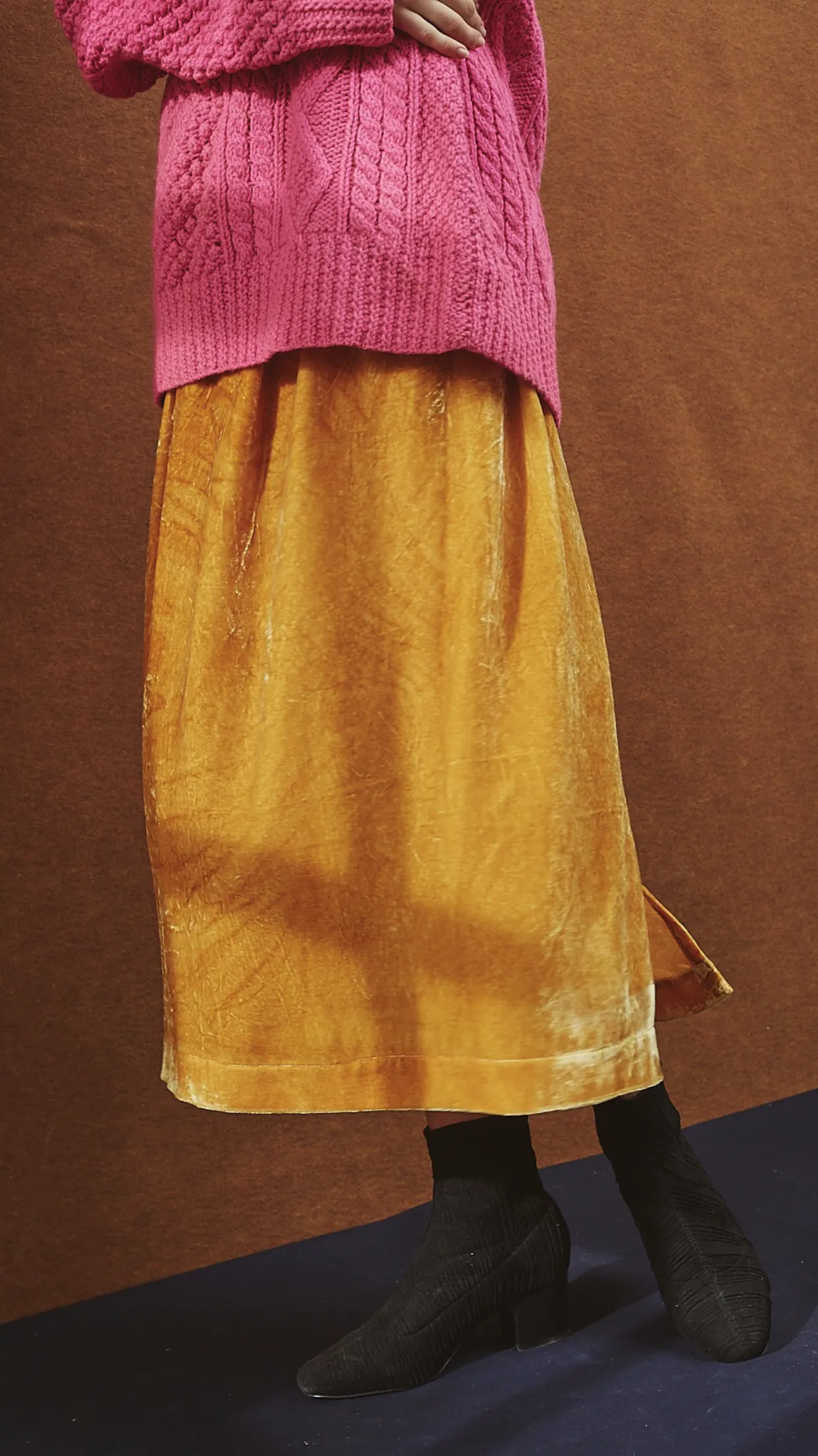 Mid Length Skirt