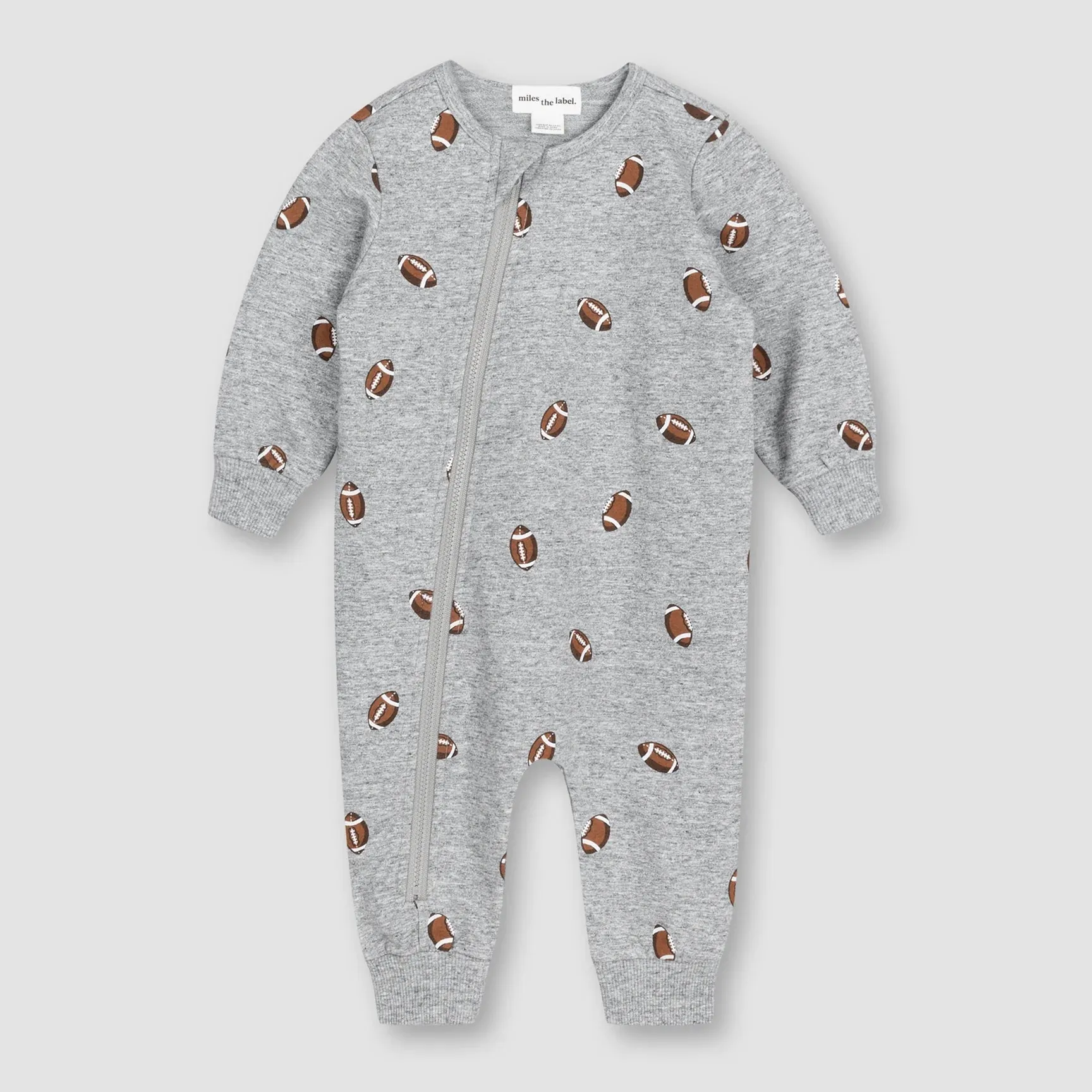 Miles Football Print Playsuit