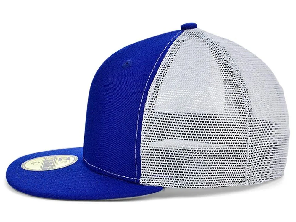 New Era Custom 59FIFTY Trucker - Blue/White