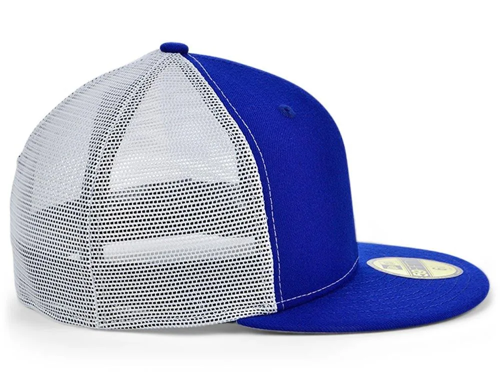 New Era Custom 59FIFTY Trucker - Blue/White