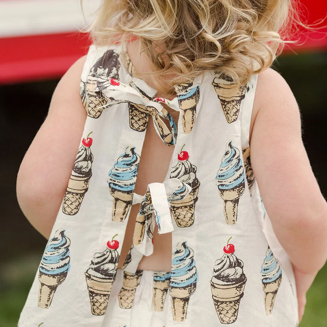 Pink Chicken Baby Girls Jaipur Set - Vintage Soft Serve