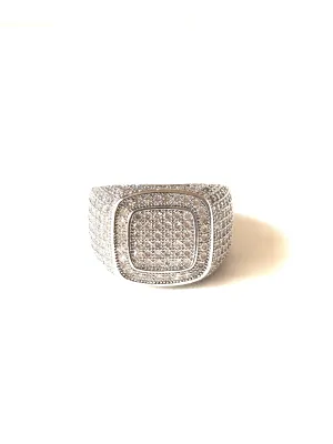 Polar Ice Signet Ring