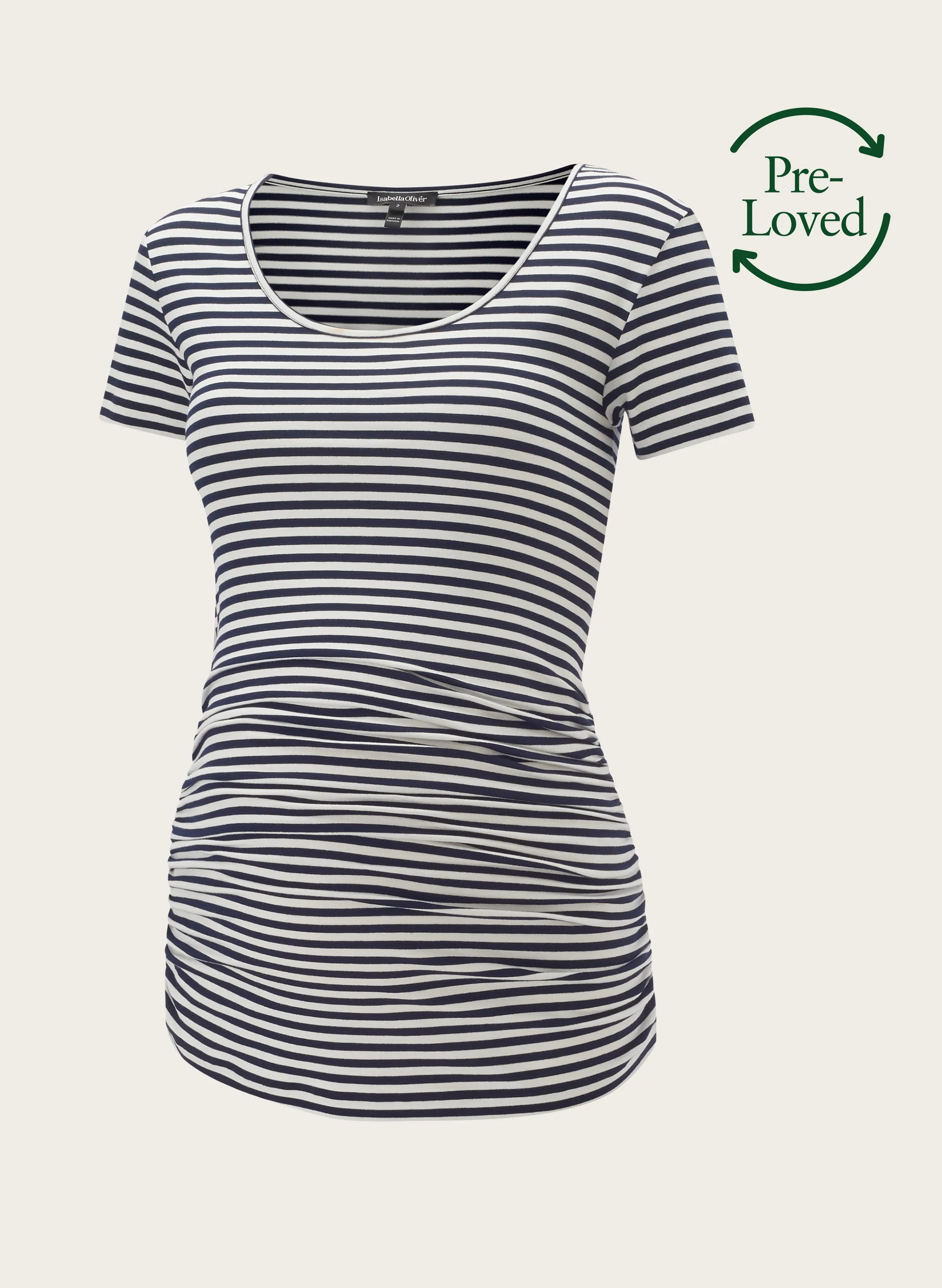 Pre-Loved Jenna Maternity Everyday Tee by Isabella Oliver