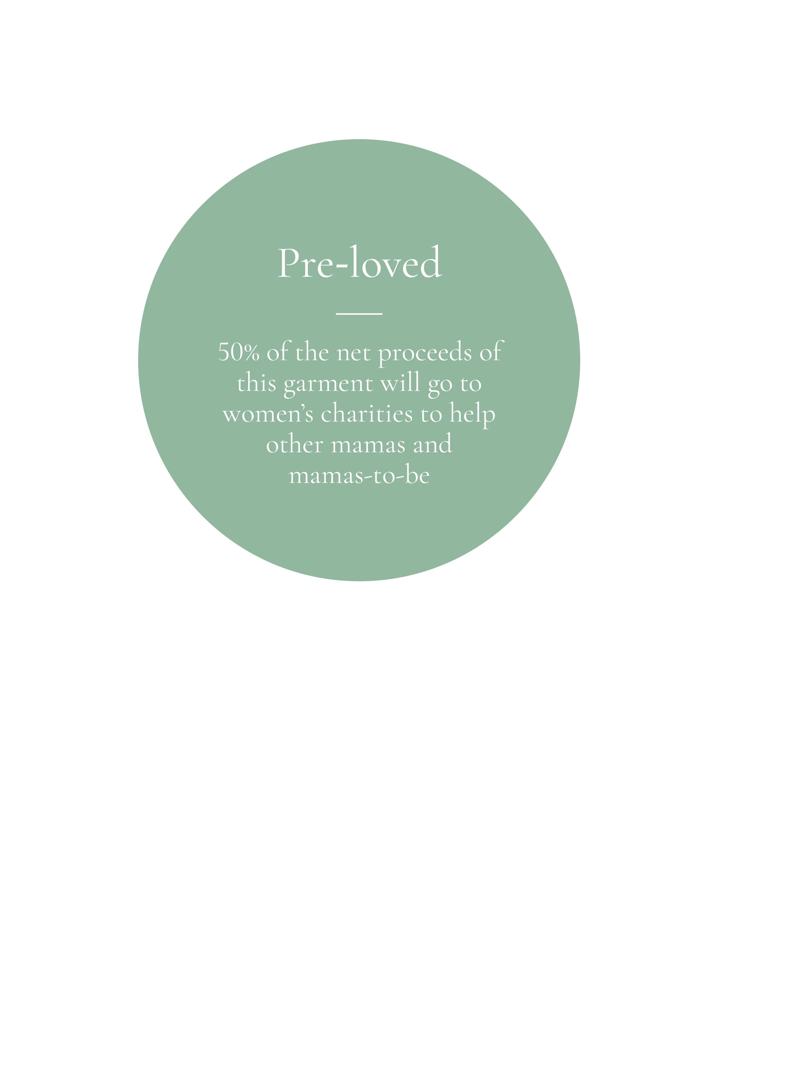Pre-Loved Jenna Maternity Everyday Tee by Isabella Oliver