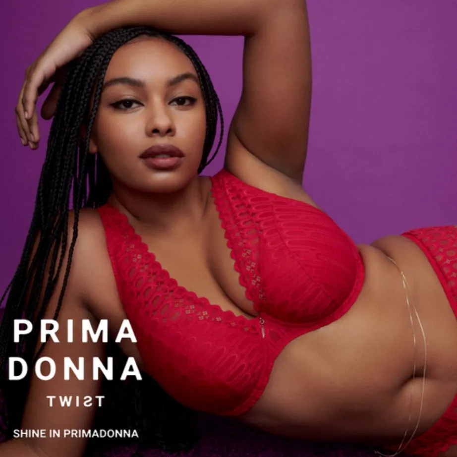 Prima Donna Los Ayala Half Padded Bra 0142434 in Sangria