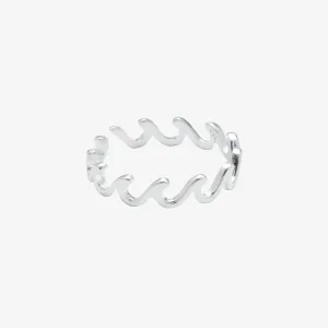 PURA VIDA WAVE BAND TOE RING NEW!