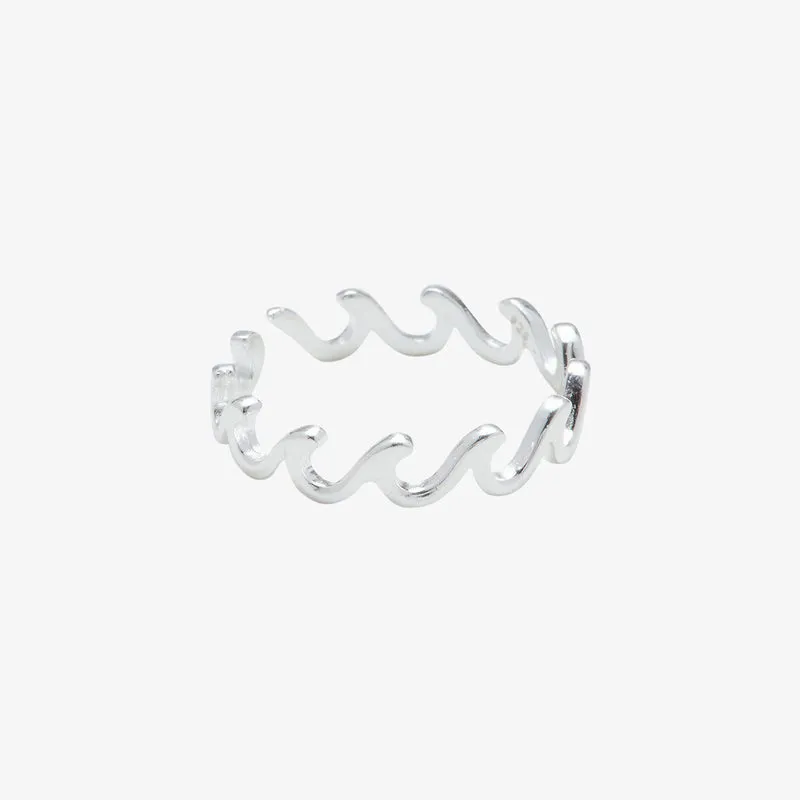 PURA VIDA WAVE BAND TOE RING NEW!