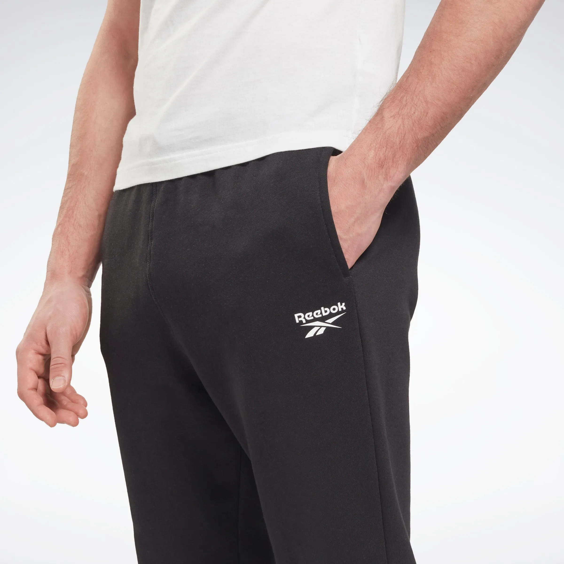 Reebok Apparel Men Reebok Identity Fleece Jogger Black