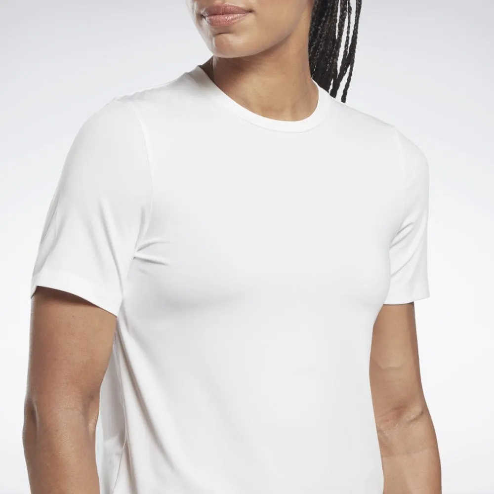 Reebok Apparel Women Workout Ready Speedwick T-Shirt WHITE