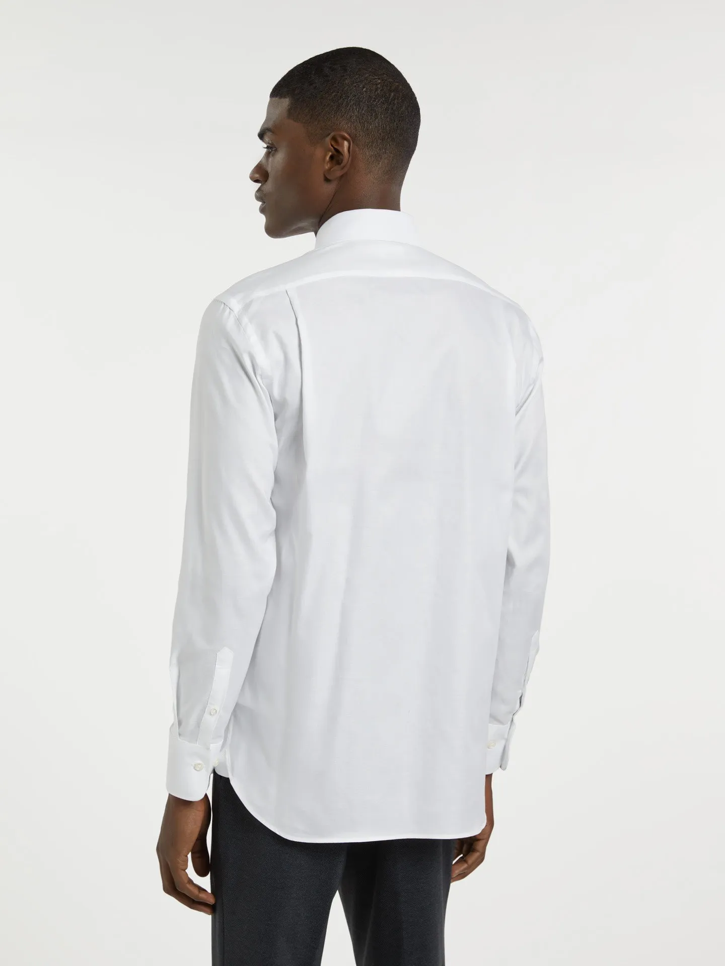 Regular fit business plain oxford formal shirt