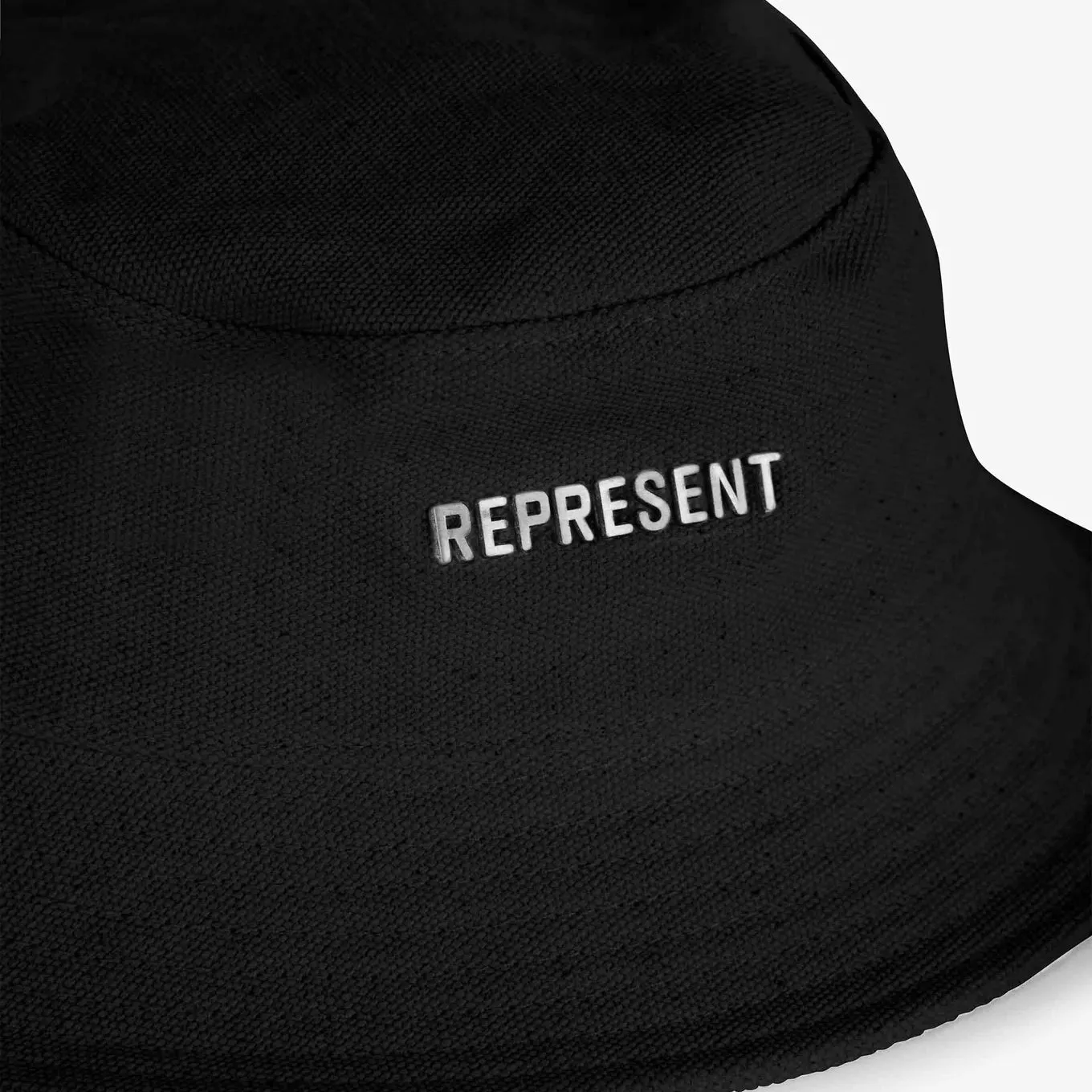 Represent Canvas Bucket Hat Black
